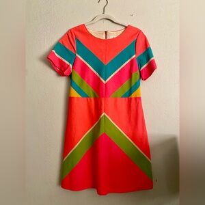 Julie Brown NYC Dress Size 8 short sleeves knee length